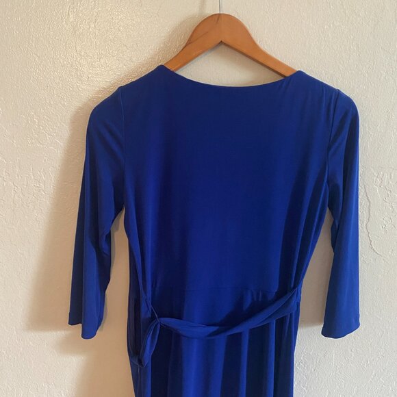 Ivy Blue Wrap Dress - size 4 - Picture 2 of 8
